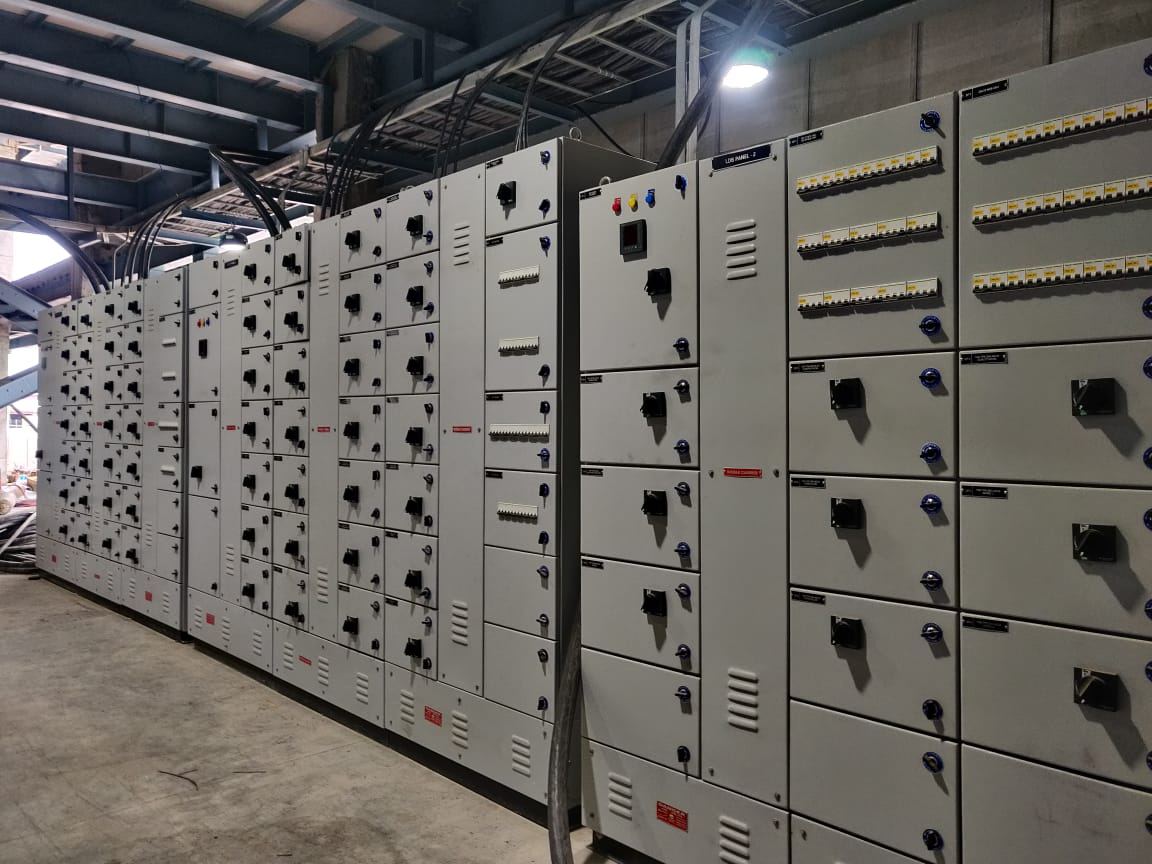 Electrical works site photo