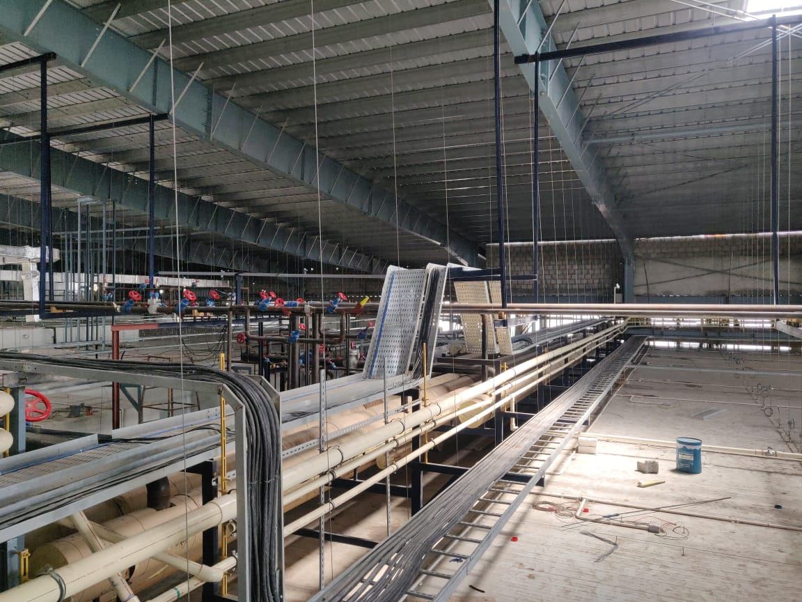 Electrical works site photo